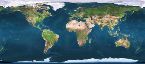 7 Free 3D World Map Satellite View with Countries | World Map With ...