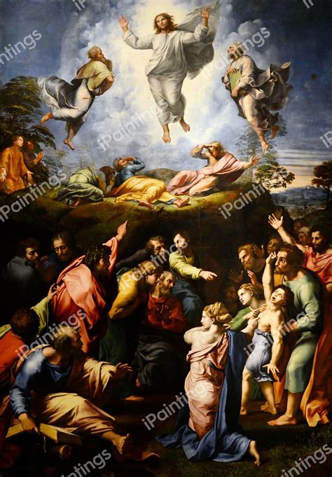 The Transfiguration Painting by Raphael Reproduction | iPaintings.com