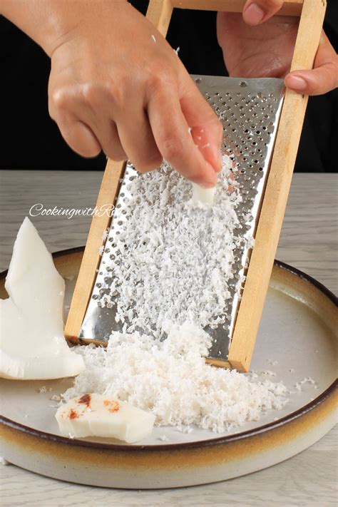freshly grated coconut