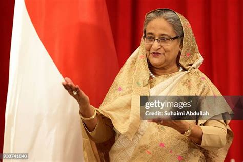 Bangladesh Prime Minister Sheikh Hasina arrives to witness the... News ...