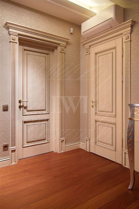 Белые двери классика в интерьере | Puertas interiores de madera ...