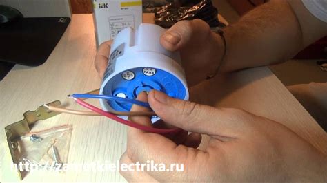 Фотореле ФР-602 от IEK для уличного освещения. Схема подключения и ...