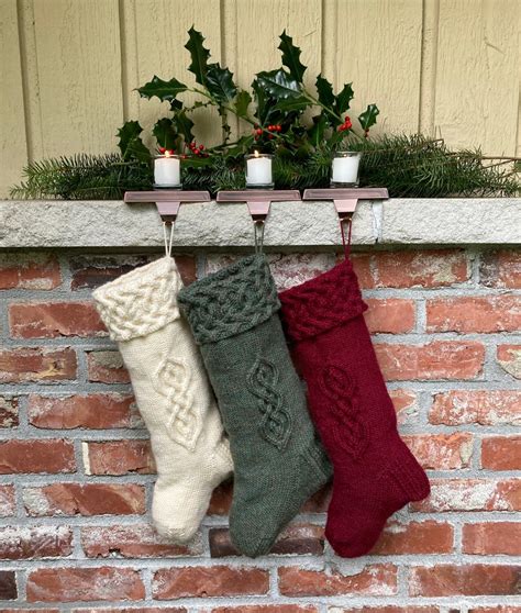 Christmas Stocking Knitting Kit - Etsy