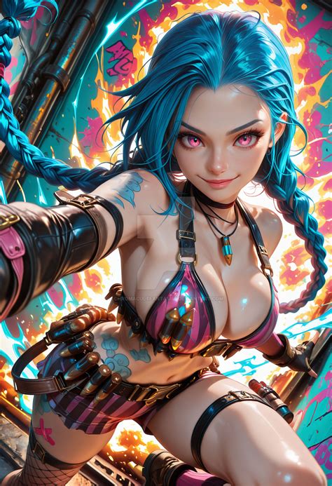 Jinx (LOL) - A Symphony Of Destruction by ChromaCultFantasies on DeviantArt