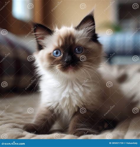 Chocolate Ragdoll Cat