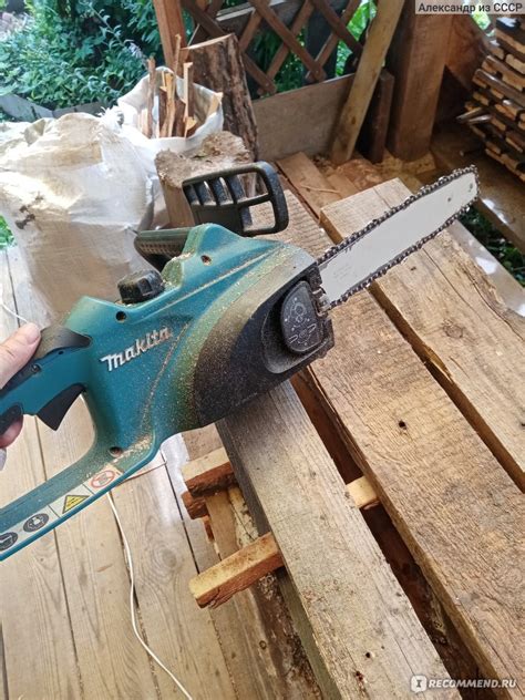 Электрическая цепная пила Makita UC3520A - «Надежный инструмент.» | отзывы