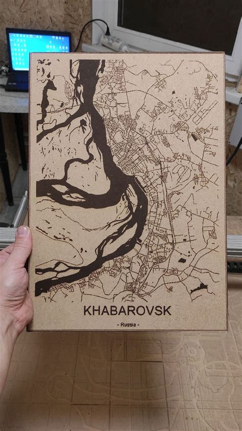 Картина "Карта города" в интернет-магазине на Ярмарке Мастеров | Карты ...