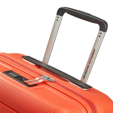 Чемодан ручная кладь на колесах American Tourister Linex Tigerlily Orange