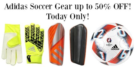 Adidas Soccer Gear up to 50% OFF! Today Only! - Become a Coupon Queen