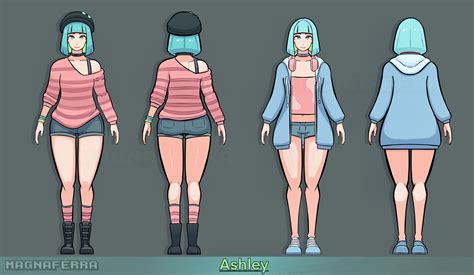 OC - Ashley The Porn Artist by MagnaFerra on Newgrounds