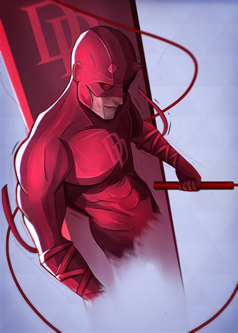 ArtStation - Marvel rivals DareDevil concept