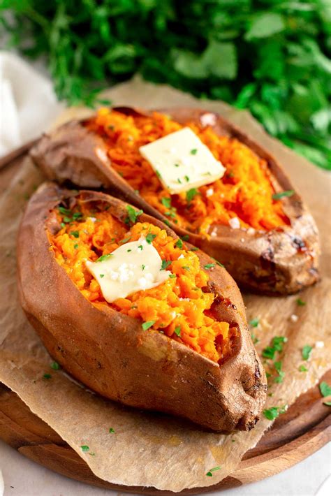 Baked Sweet Potatoes - Homemade Hooplah