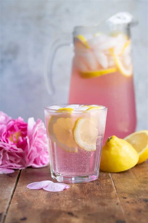 Rose water lemonade – Artofit