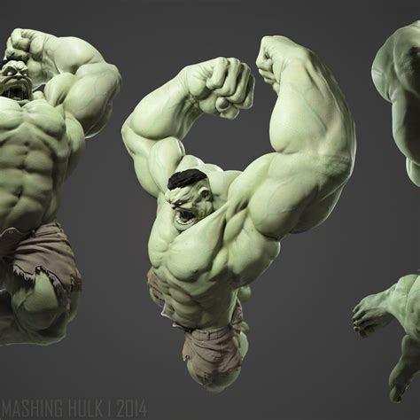 ArtStation - The Smashing HULK, Yanir Tearosh