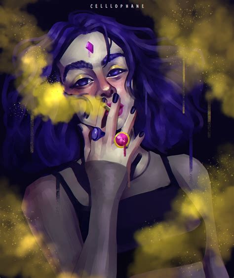 ArtStation - Fanart Raven - Teen Titans