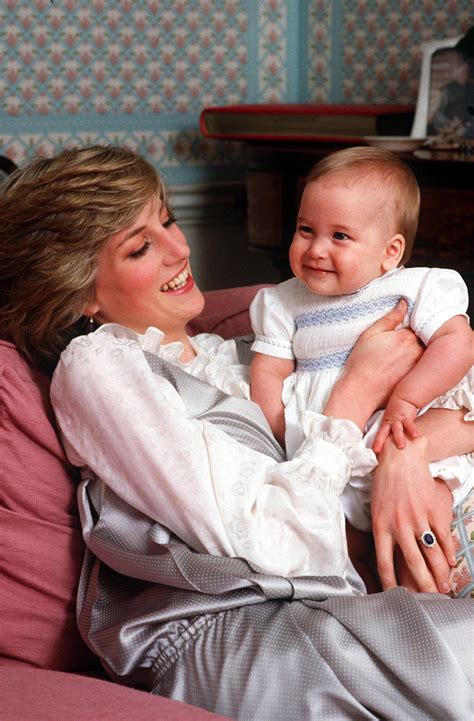 Download Princess Diana With Baby Prince Wallpaper | Wallpapers.com