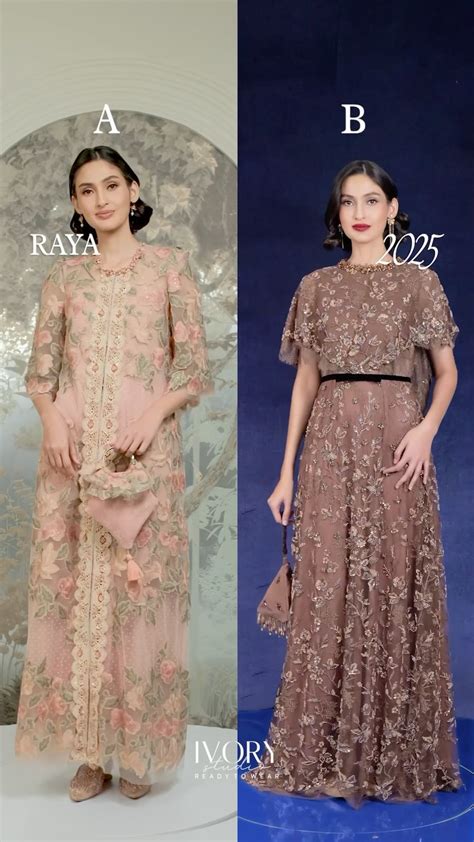 ivory studio rtw     dress  siluet kebaya favoritmu