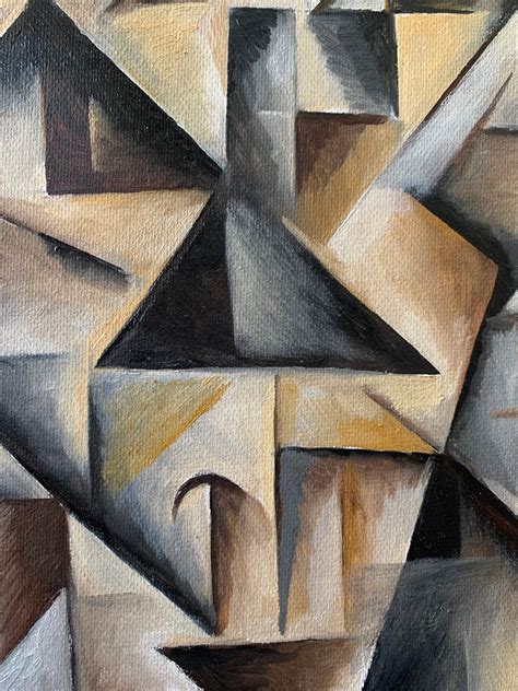 The Lover in cubism by Nattawat Pansaing 2022: Painting | The Artling