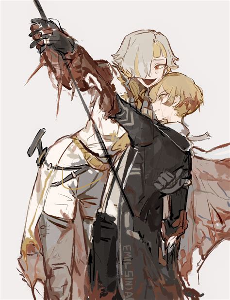 sinclair and kromer (project moon and 1 more) drawn by gelili366 | Danbooru