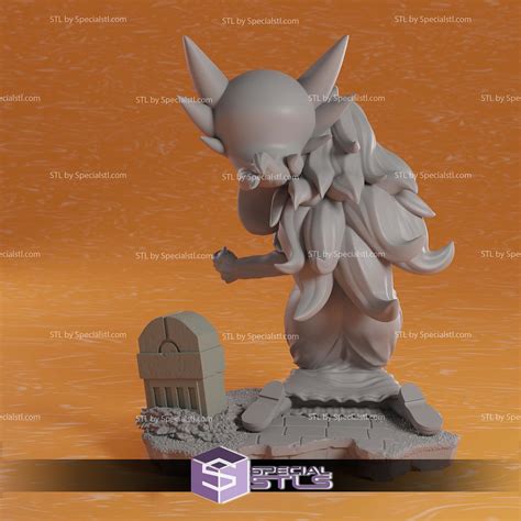 Hex Maniac Diorama STL Sculpture | SpecialSTL