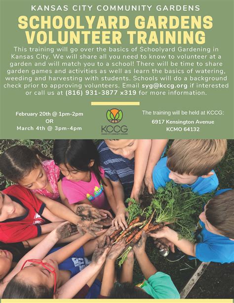 Volunteer Opportunities Flyer