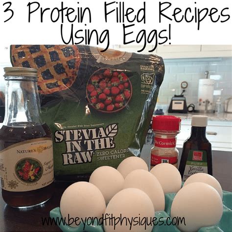 {Recipe} 3 Protein Filled Recipes Using Eggs - BeyondFit Mom