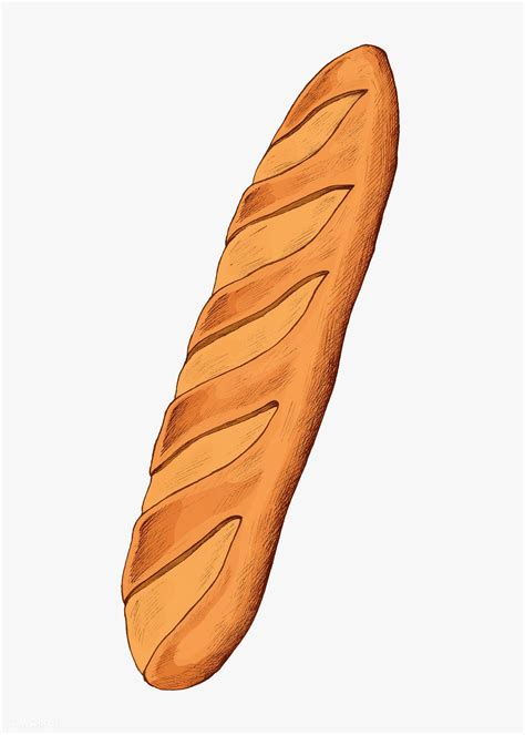 baguette drawing 7