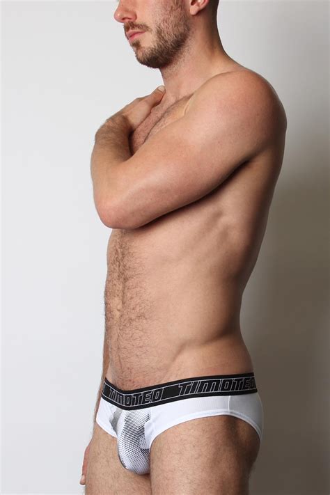 Timoteo White Aero Sport Brief – CheapUndies