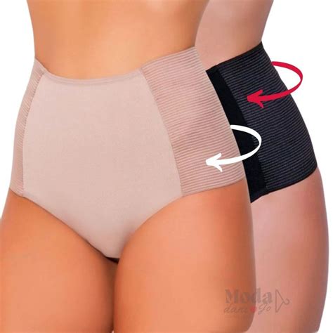 Usar Cinta Diminui A Barriga - Kit Calcinhas Cinta Modeladora Cintura Alta Reforçada Diminui Barriga ...