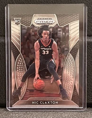 prizm draft picks nic claxton rc  georgia bulldogs