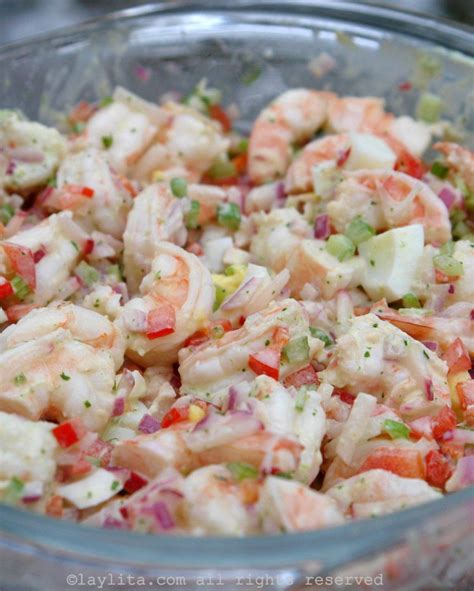 Салат из креветок рецепт простой и вкусный рецепт с фото пошагово
