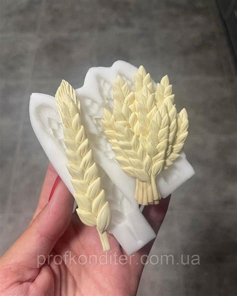 ЭКСКЛЮЗИВ! Силиконовый Молд для Шоколада и Мастики "Колосок и Пучек ...