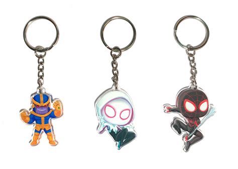 Marvel Charm Keychains on Storenvy