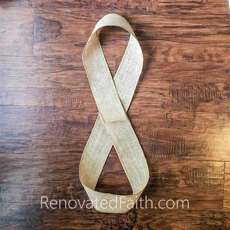 easiest burlap bow tutorial  secret  making  burlap bow artofit