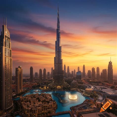 dubai city skyline  craiyon