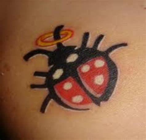 Ladybug Tattoo Stencil