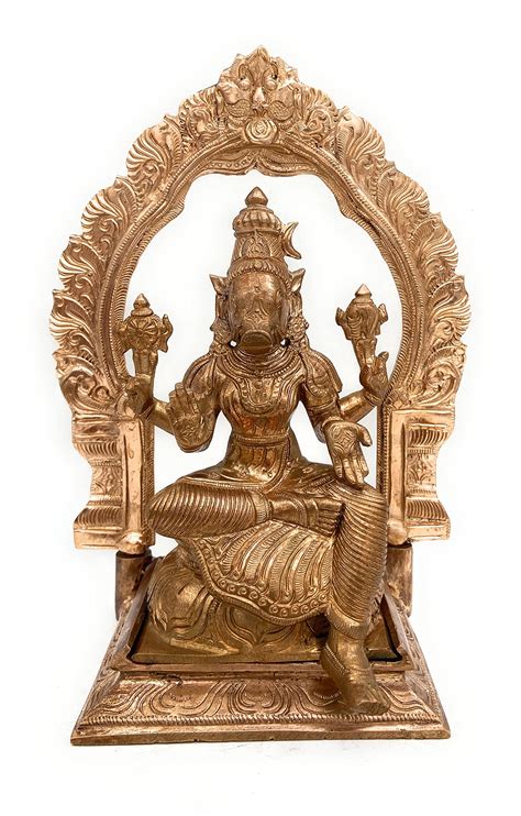 Buy Bhunes Bronze Varahi Idol | Varahi Amman Statue | Goddess Varahi