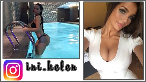 Top 5 Hottest Ines Helene Instagram Photos - YouTube