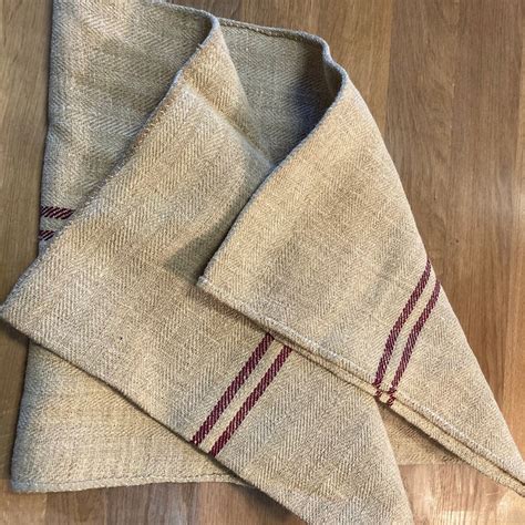 vintage grain sack etsy