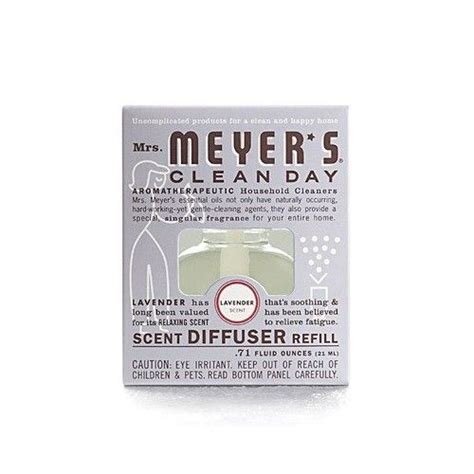 Mrs. Meyer's Clean Day Lavender Diffuser Plug In Air Freshener Refill ...