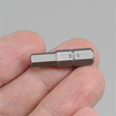 Бита шестигранная H5, 25 мм, 1/4"