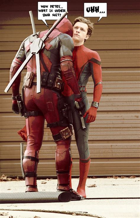 I JUST CAN'T | Deadpool and spiderman, Spideypool, Deadpool x spiderman