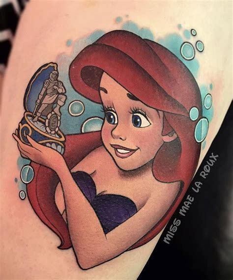 princess ariel tumblr tattoo