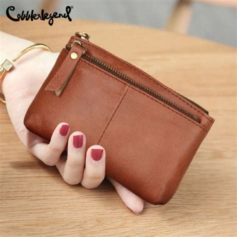 Cobbler Legend กระเป๋าใส่เหรียญหนังนิ่มกระเป๋าเงินใบเล็กสำหรับผู้หญิง ...