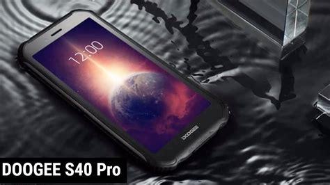 DOOGEE S40 Pro TOUGH And Cheap Rugged Phone - YouTube