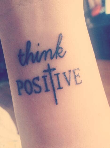 Positive Tattoo Designs