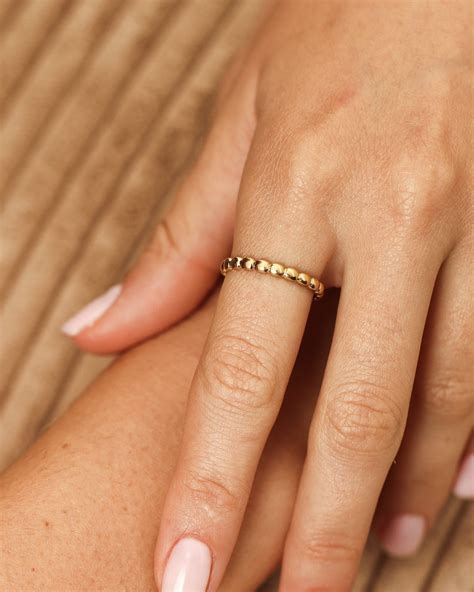 Bubble Ring - 14K Yellow Gold
