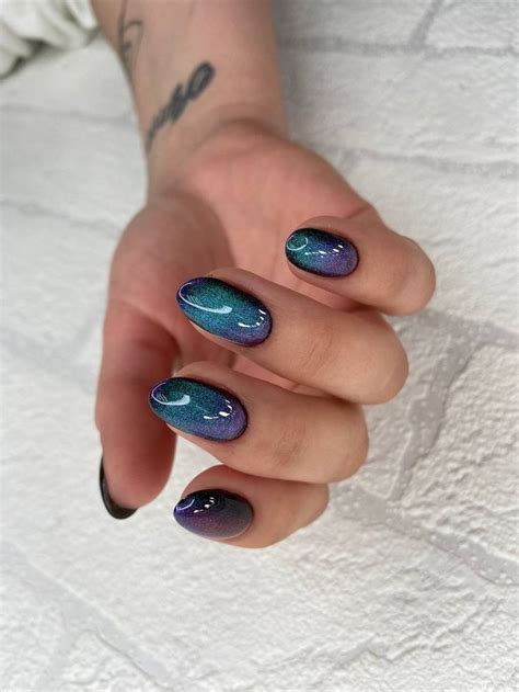 #маникюркрасноярск #кошачийглаз #кошка #дизайн #ногти #Маникюр | Nails ...