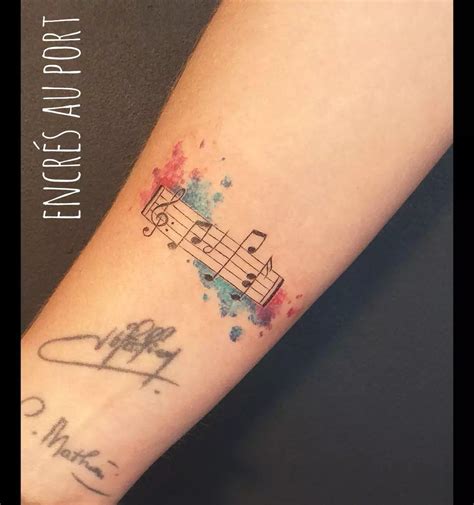 Best Music Tattoo Designs For Females | 30 Music Note Tattoo ideas