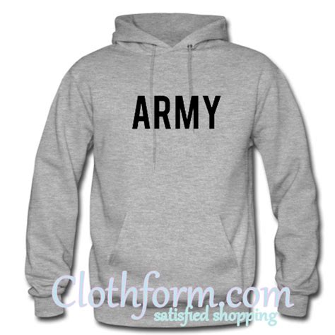 army hoodie
